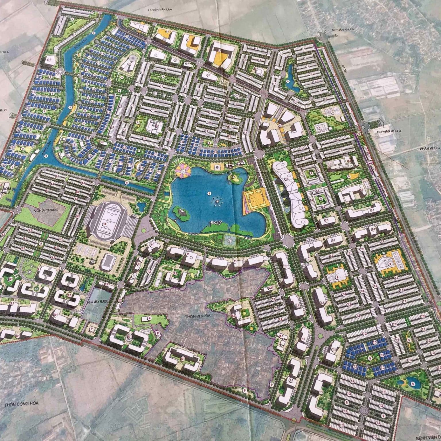 Mặt bằng tổng thể Forestia Park