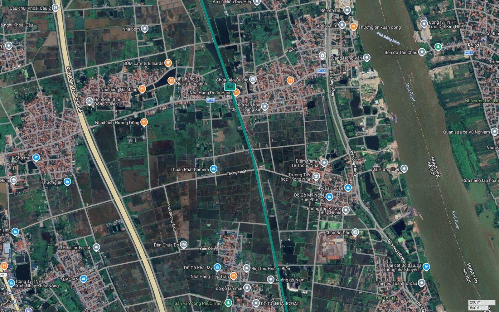 Tuyến metro số 12 Hà Nội đi qua khu Phúc Trạch và Bộ Đầu, nơi xuất hiện cụm xưởng đồ gỗ mỹ nghệ đầu tiên